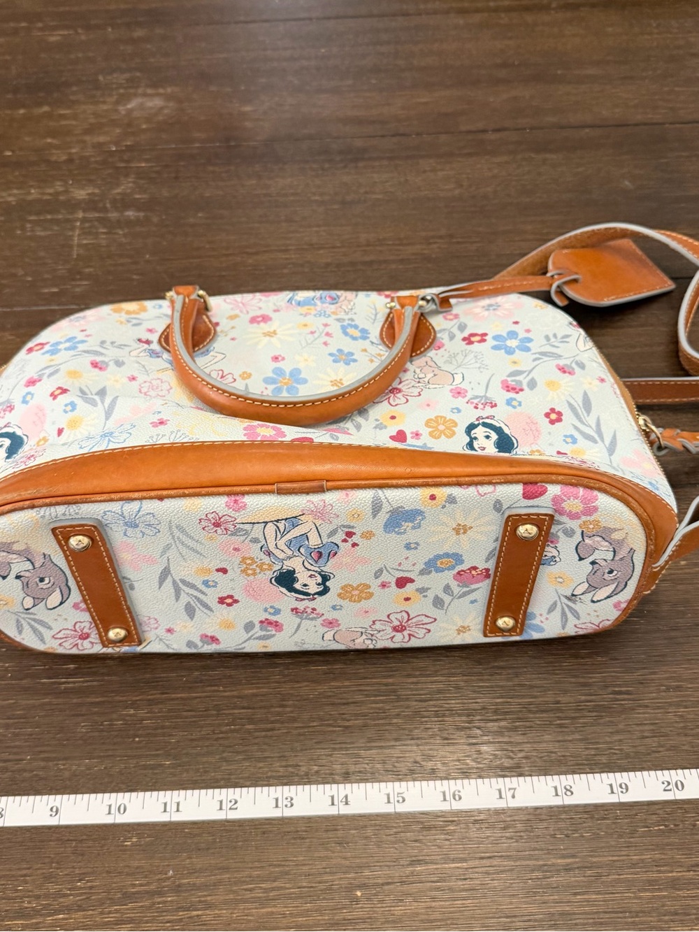 Dooney & Bourke Disney World Epcot Flower & Garden 2023 Snow White Satchel - Picture 5 of 9